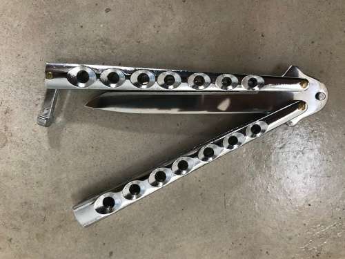 Kung Fu Butterfly knife and throwing star